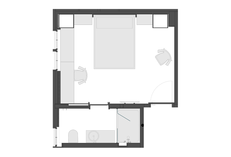 Einzelzimmer